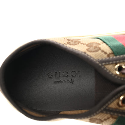 Gucci GG Monogram Web Womens Sneakers 36 Brown 7 of 9