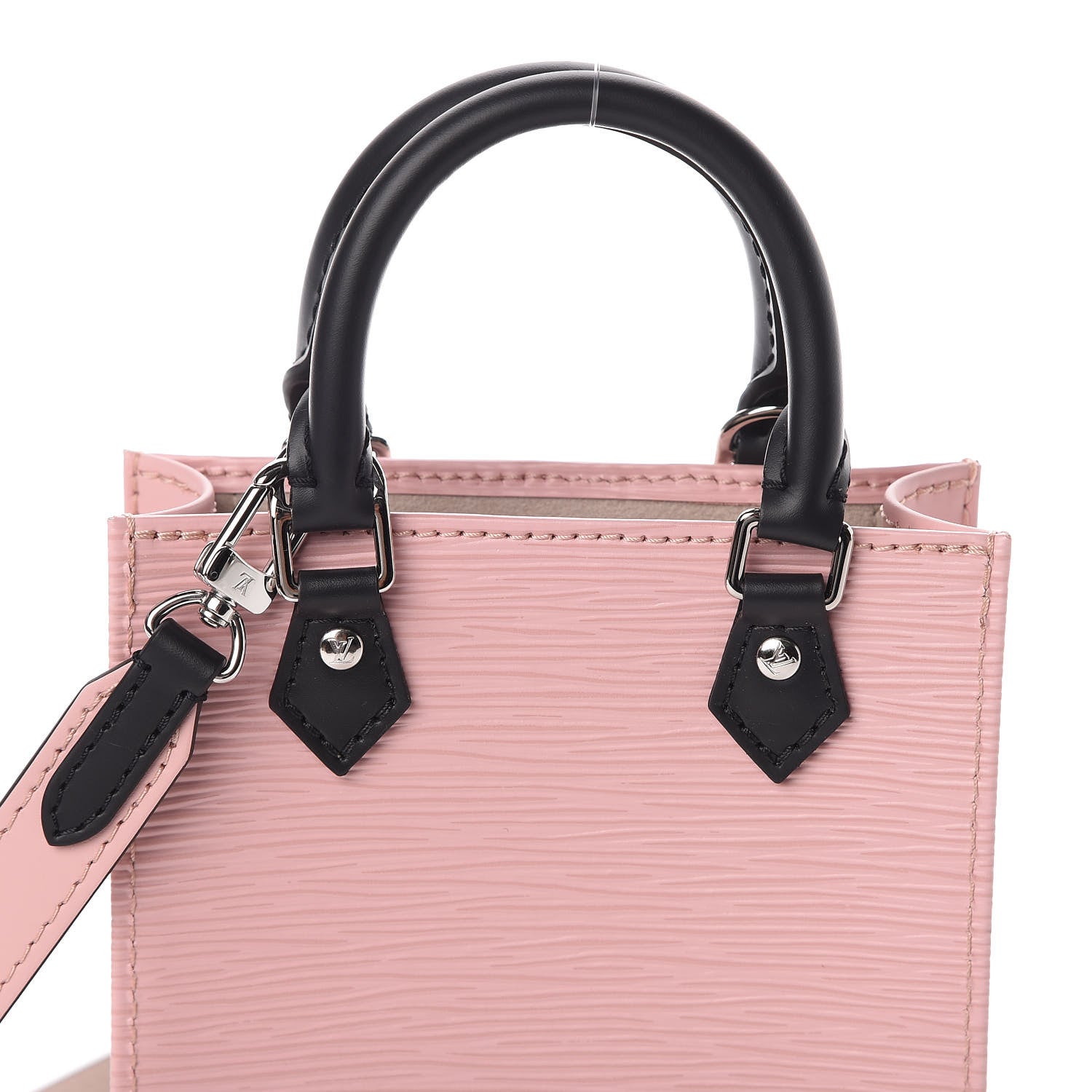 Louis Vuitton Epi Petit Sac Plat Rose Ballerine 12 of 12