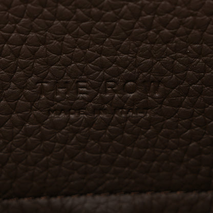 The Row Grained Calfskin Soft Margaux 10 Bag Deep Brown 6 of 10