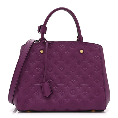 Louis Vuitton Empreinte Montaigne MM Amethyste 1 of 10