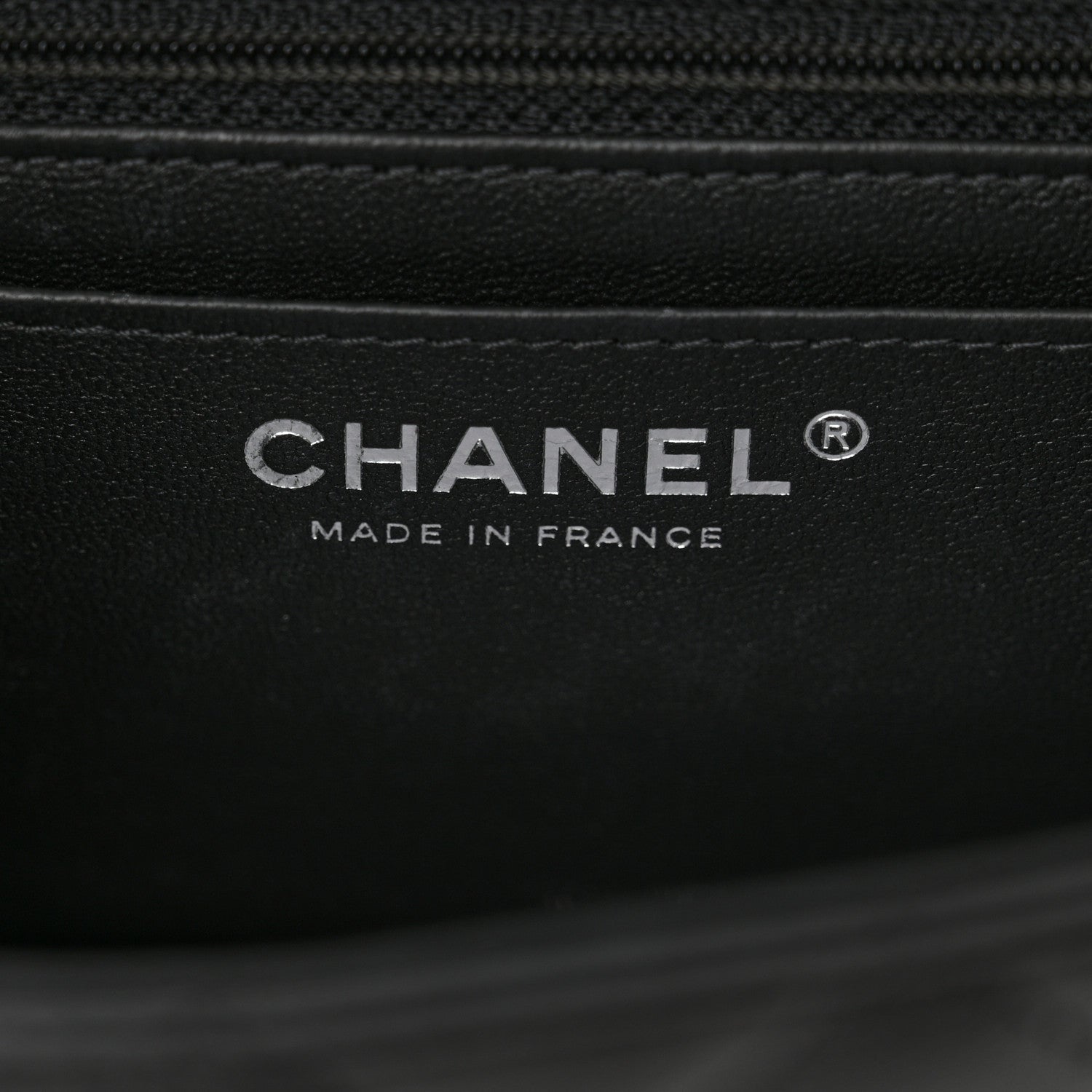 Chanel Lambskin Quilted Mini Rectangular Flap Black 6 of 11