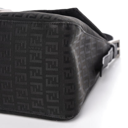 Fendi Zucchino Mama Baguette Black 10 of 17