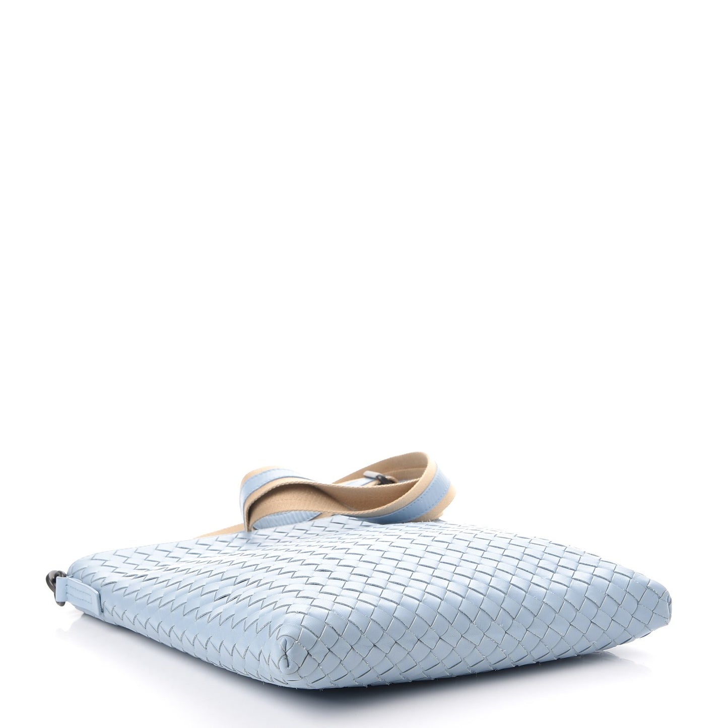 Nappa Intrecciato VN Crossbody Messenger Bag Ciel