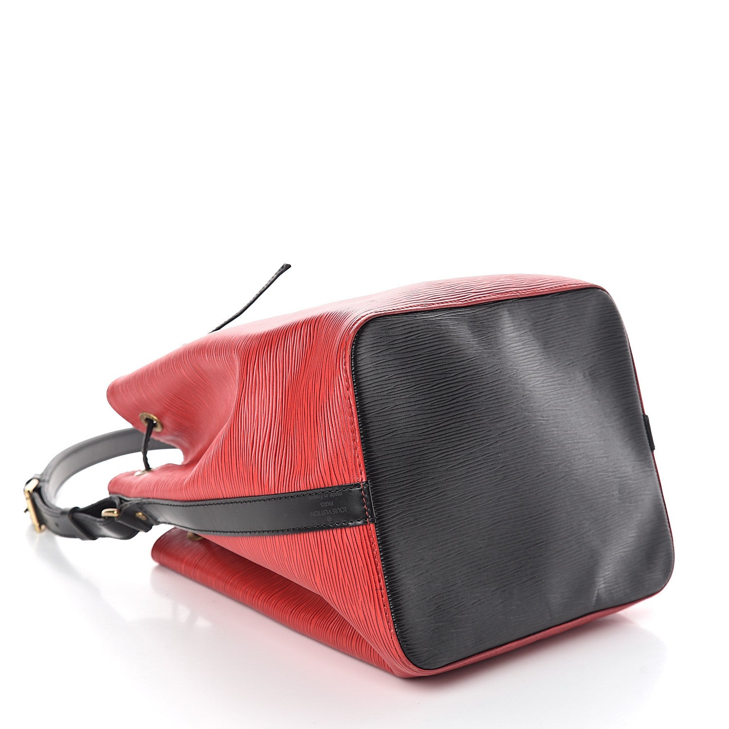 Louis Vuitton Epi Petit Noe Red Black 3 of 8