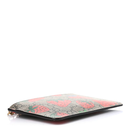Gucci GG Supreme Monogram Strawberry Key Case 4 of 8
