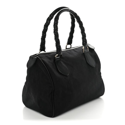 Christian Dior Nylon Monogram Lovely Boston Black 3 of 10