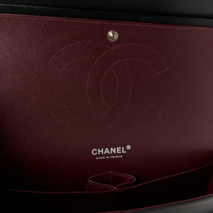 Chanel Lambskin Quilted Jumbo Double Flap Black 6 of 11