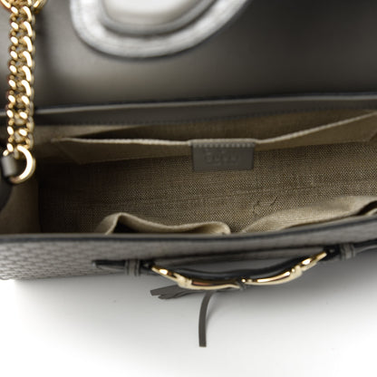 Gucci Soft Microguccissima Medium Emily Chain Shoulder Bag Loess 5 of 11