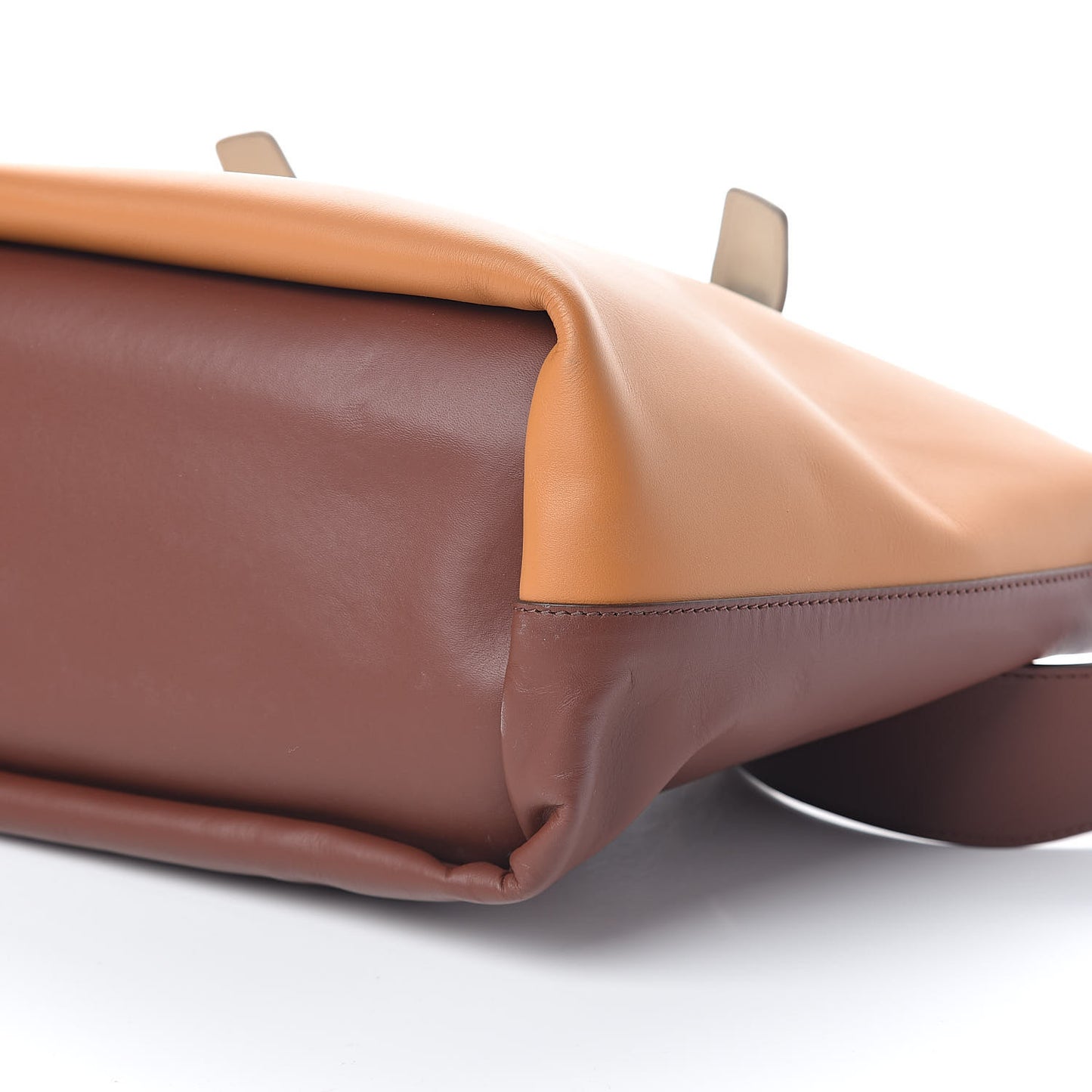 Smooth Calfskin Large Baylee Tote Yummy Cookie
