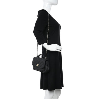 Chanel Caviar Quilted Small Business Affinity Flap Black 2 of 11
