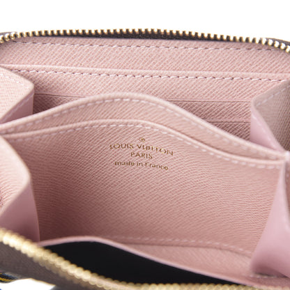 Louis Vuitton Monogram 2020 Christmas Animation Big Wheel Zippy Coin Purse Rose Ballerine 5 of 5