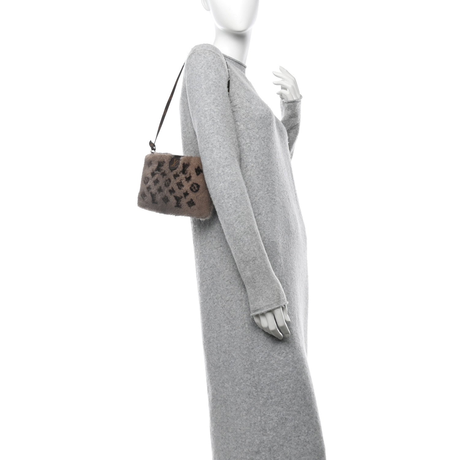 Louis Vuitton Monogram Mink Neo Pochette Milla Vision Brown 2 of 9