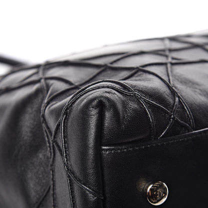 Christian Dior Lambskin Cannage Large Granville Tote Black 15 of 15