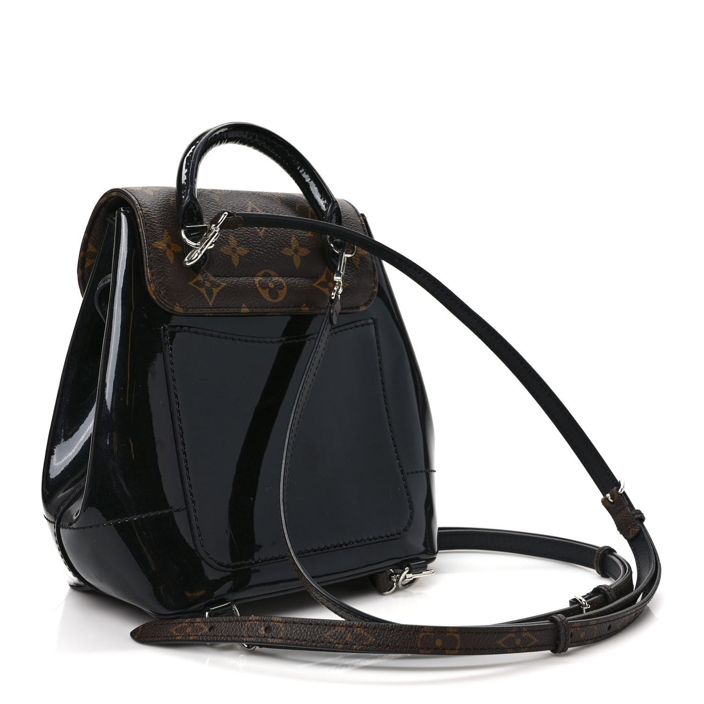 Patent Monogram Hot Springs Backpack Black