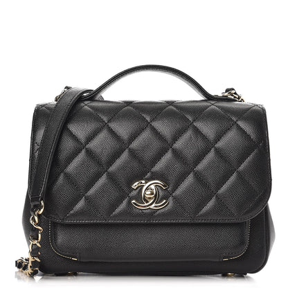 Chanel Caviar Quilted Medium Business Affinity Flap Black 1 of 8