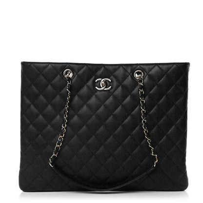 Chanel Caviar Quilted Large Shopping Tote Black 1 of 10