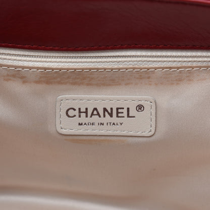 Chanel Lambskin Quilted Accordion Mademoiselle Flap Red 8 of 11