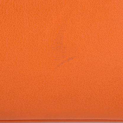 Hermes Swift Kelly Pochette Clutch Orange 9 of 20
