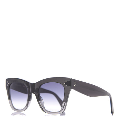 Celine Acetate Cat Eye Sunglasses CL40004I Black 1 of 7