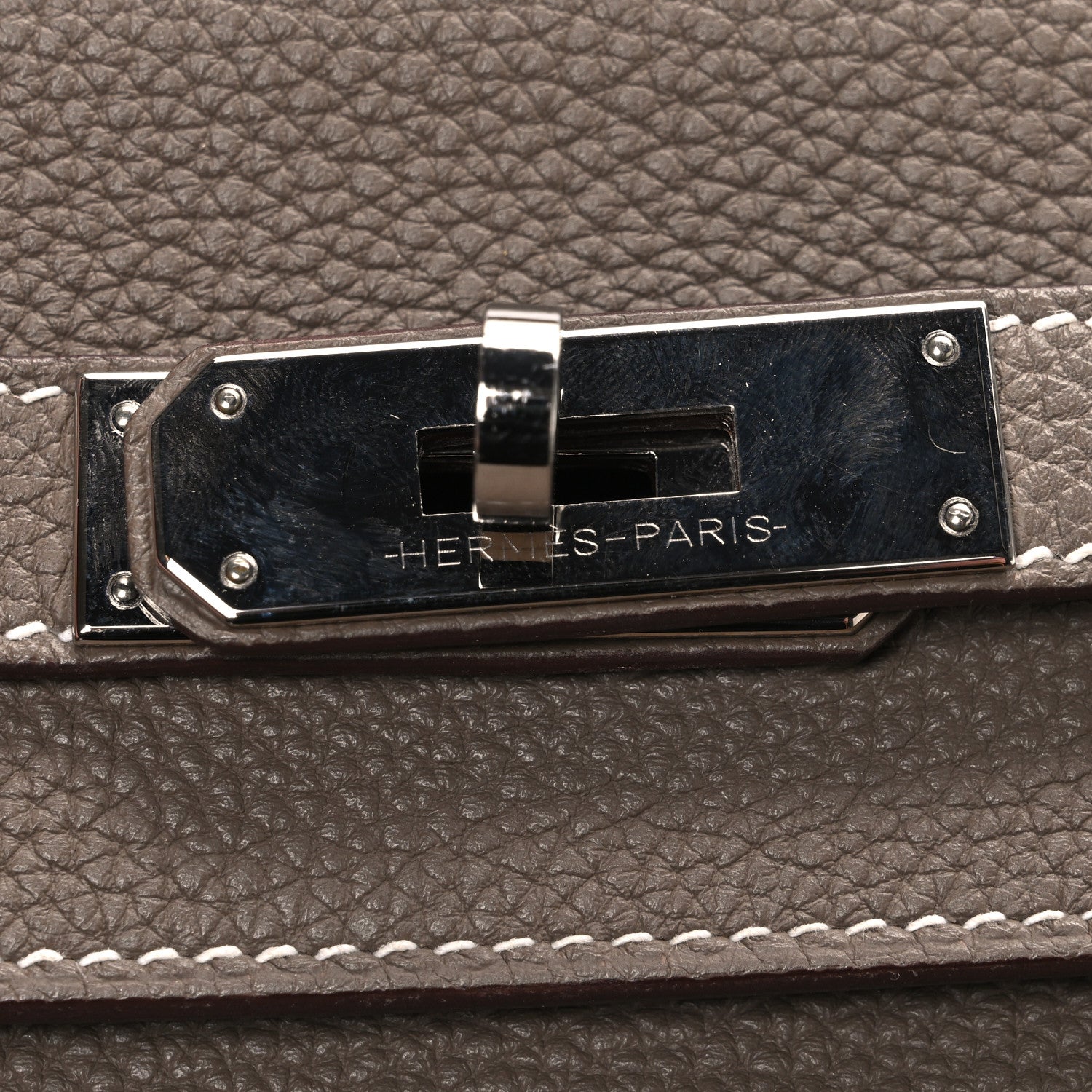 Hermes Togo Kelly Retourne 28 Etoupe 11 of 11