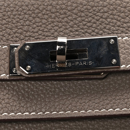 Hermes Togo Kelly Retourne 28 Etoupe 11 of 11