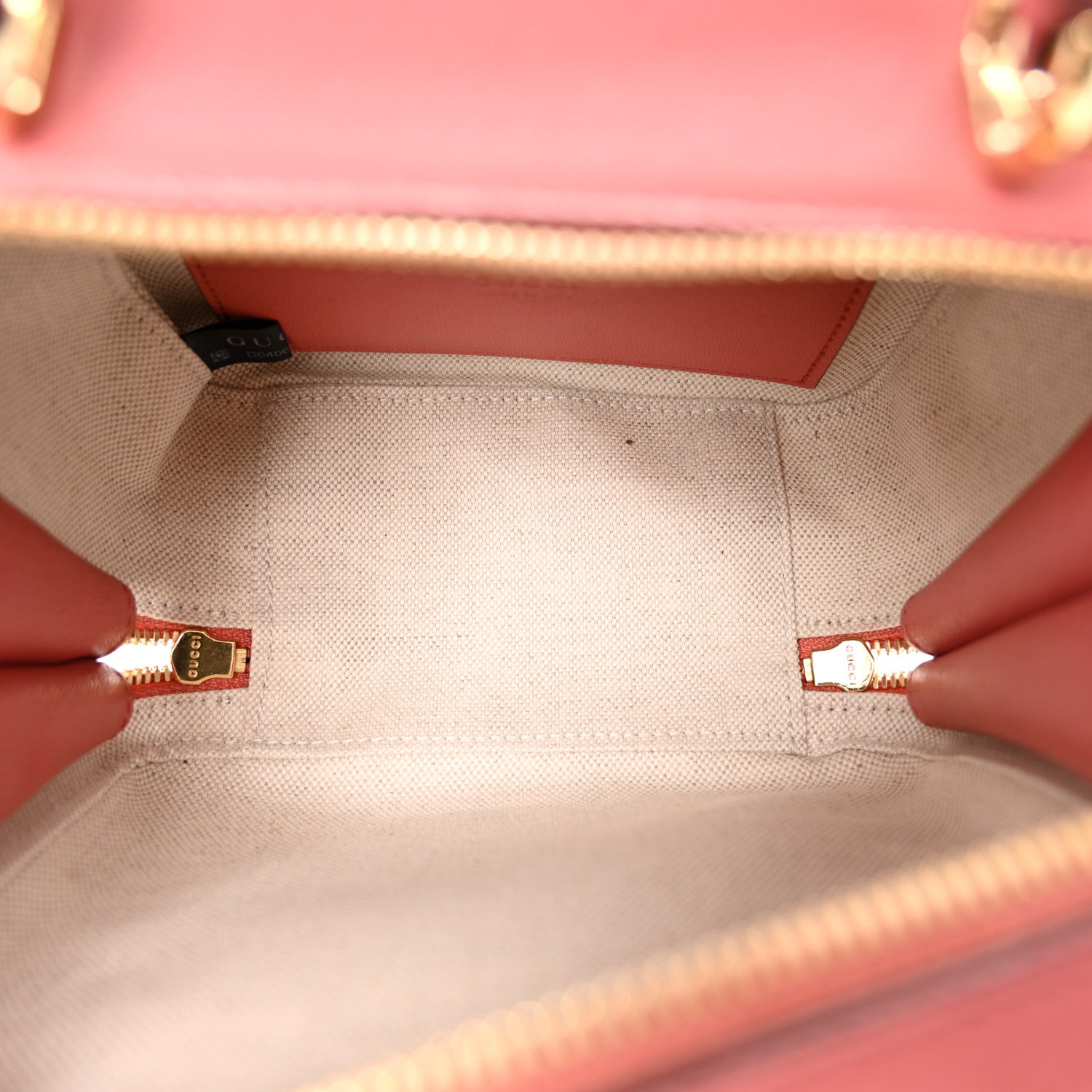 Gucci Sakai Be Green Calfskin Diagonal Stitched Small Blondie Shoulder Bag Pink 5 of 10