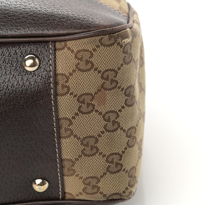 Gucci Monogram Large Princy Tote Dark Brown 13 of 17