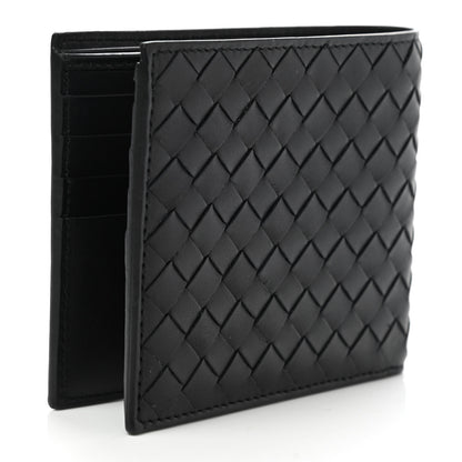 Bottega Veneta Nappa Intrecciato Bi-Fold Wallet Black 3 of 8