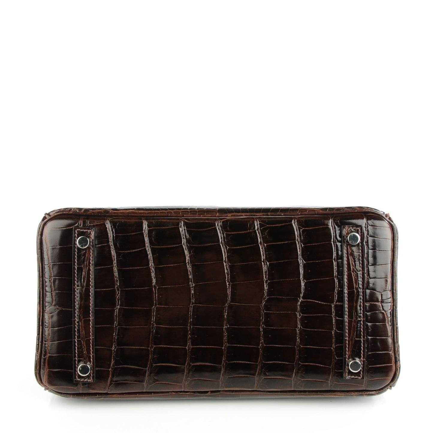 Shiny Niloticus Crocodile Birkin 30 Havane