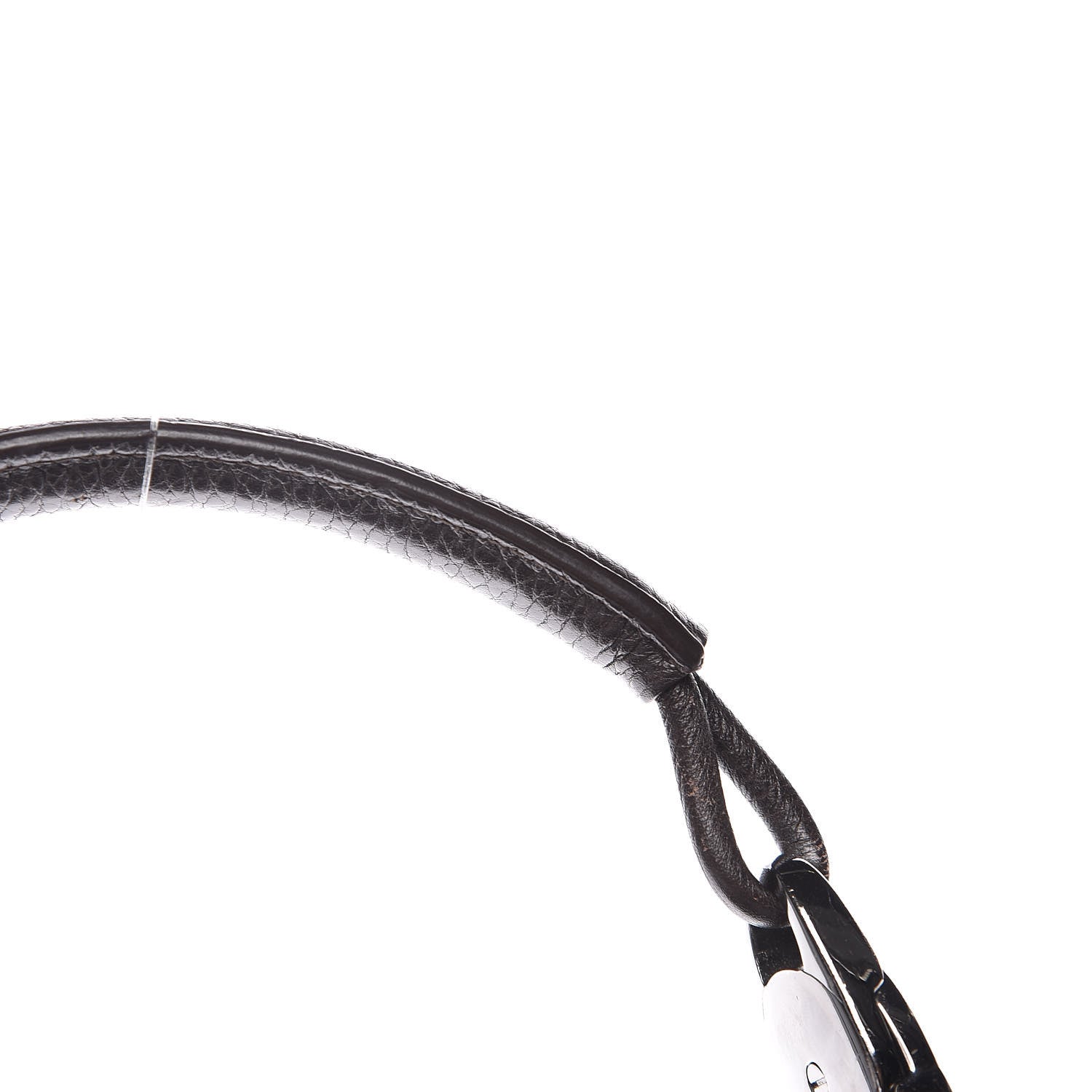 Gucci Monogram Calfskin Horsebit Classic Ring Hobo Dark Brown 15 of 22