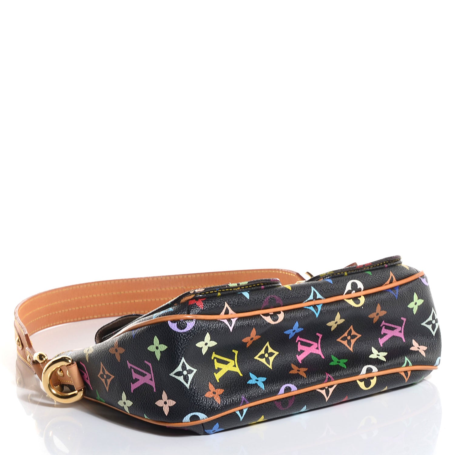 Louis Vuitton Monogram Multicolor Lodge PM Black 4 of 7