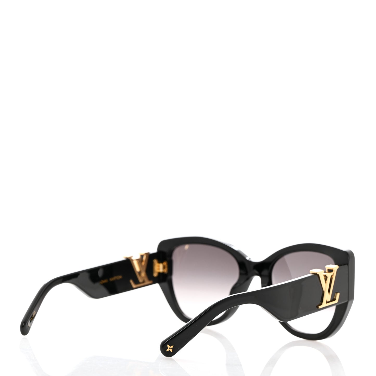 LV Icon Cat Eye Sunglasses Black
