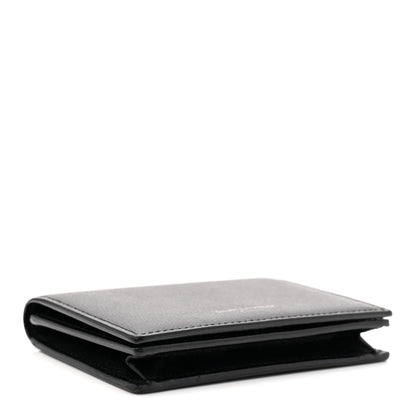 Saint Laurent Grain De Poudre Business Card Case Black 4 of 9