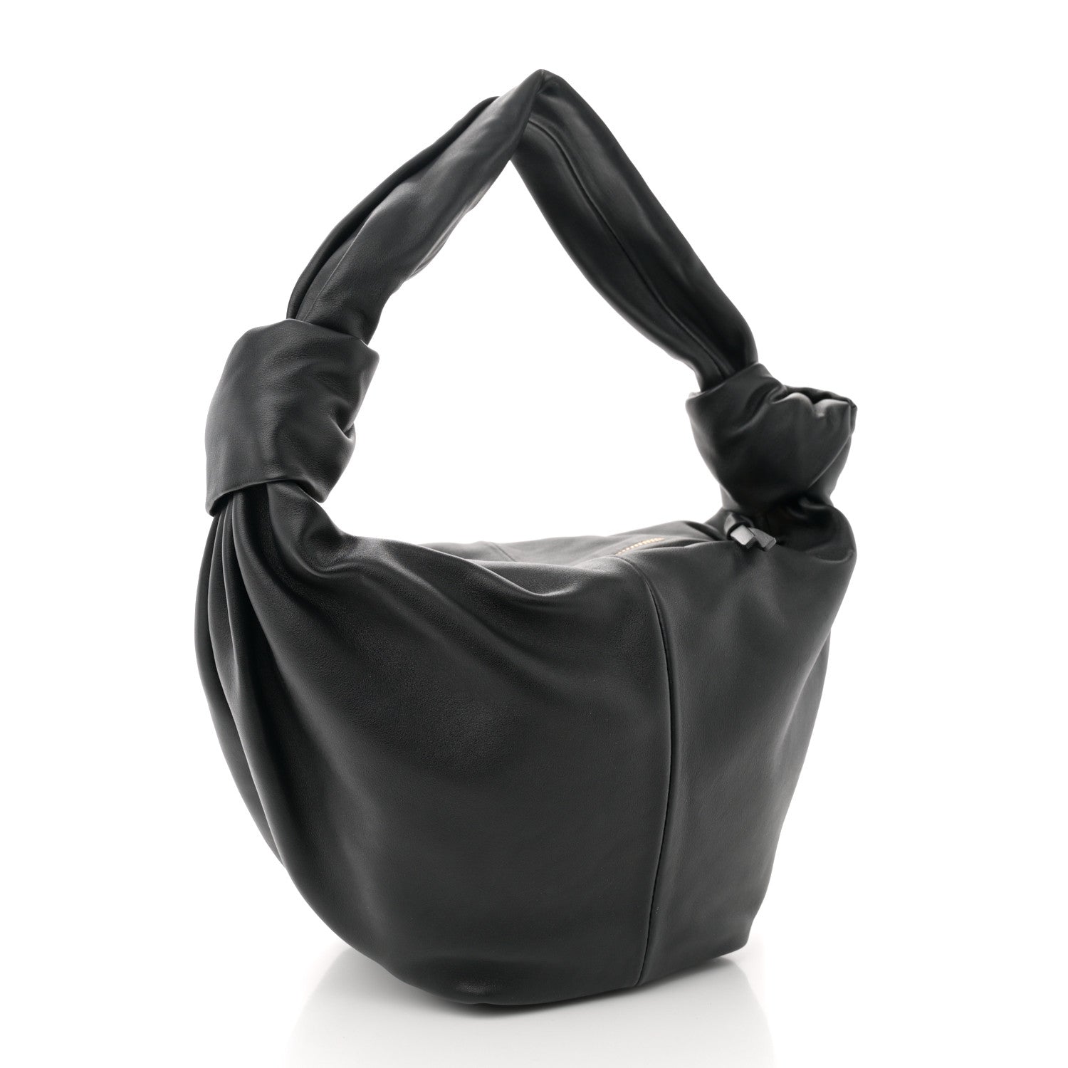 Bottega Veneta Calfskin Teen Double Knot Hobo Black 3 of 10