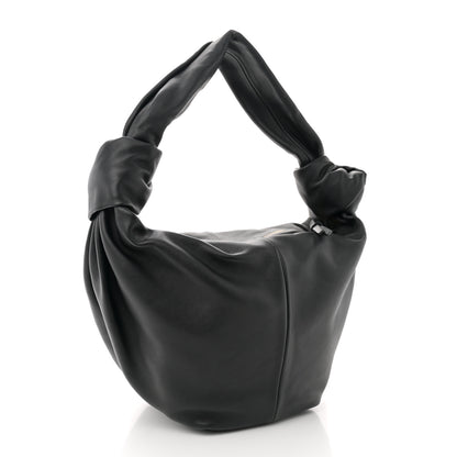 Bottega Veneta Calfskin Teen Double Knot Hobo Black 3 of 10