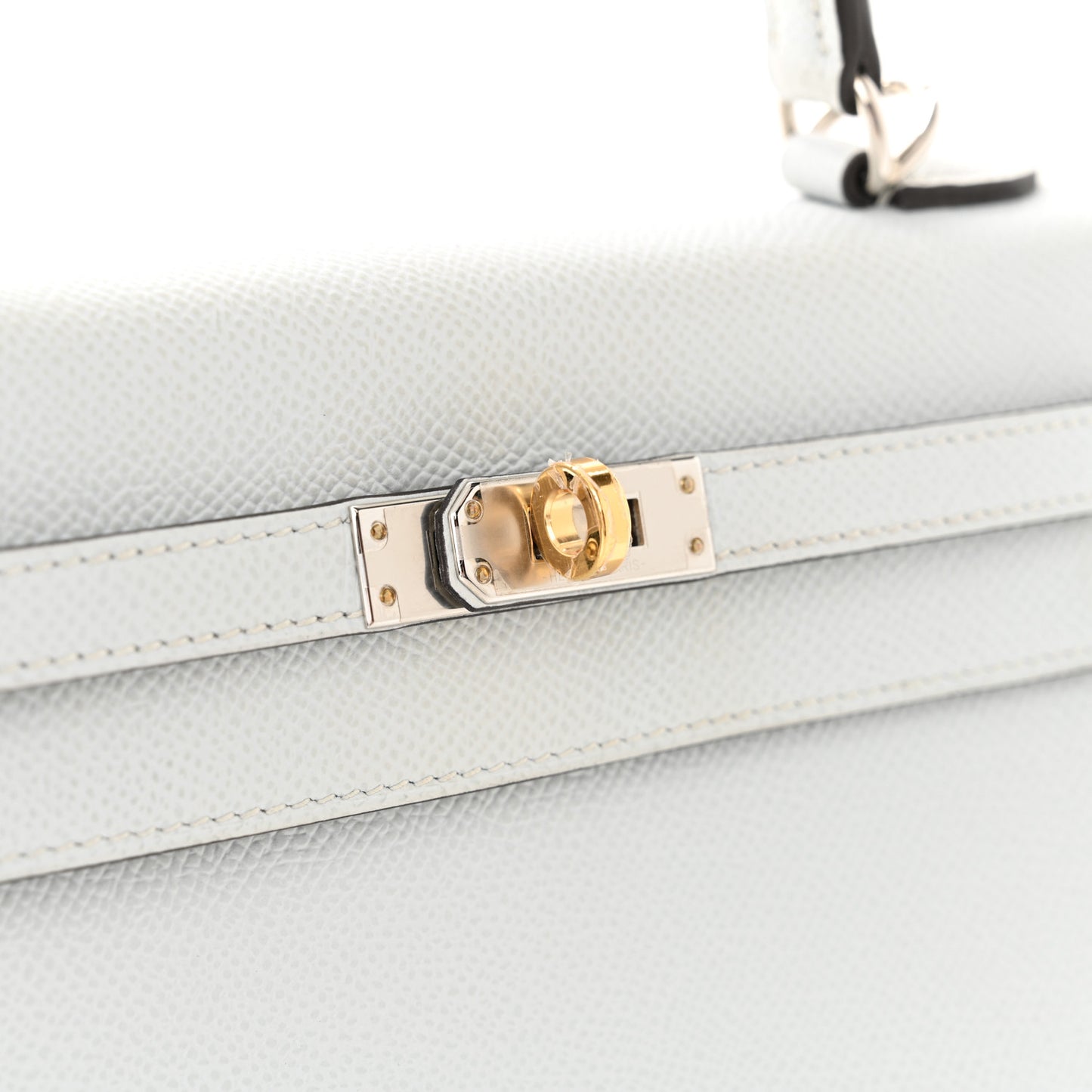 Epsom Kelly Sellier 25 Gris Platine