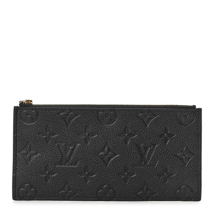 Louis Vuitton Empreinte Felicie Chain Wallet Zippered Insert Black 1 of 7
