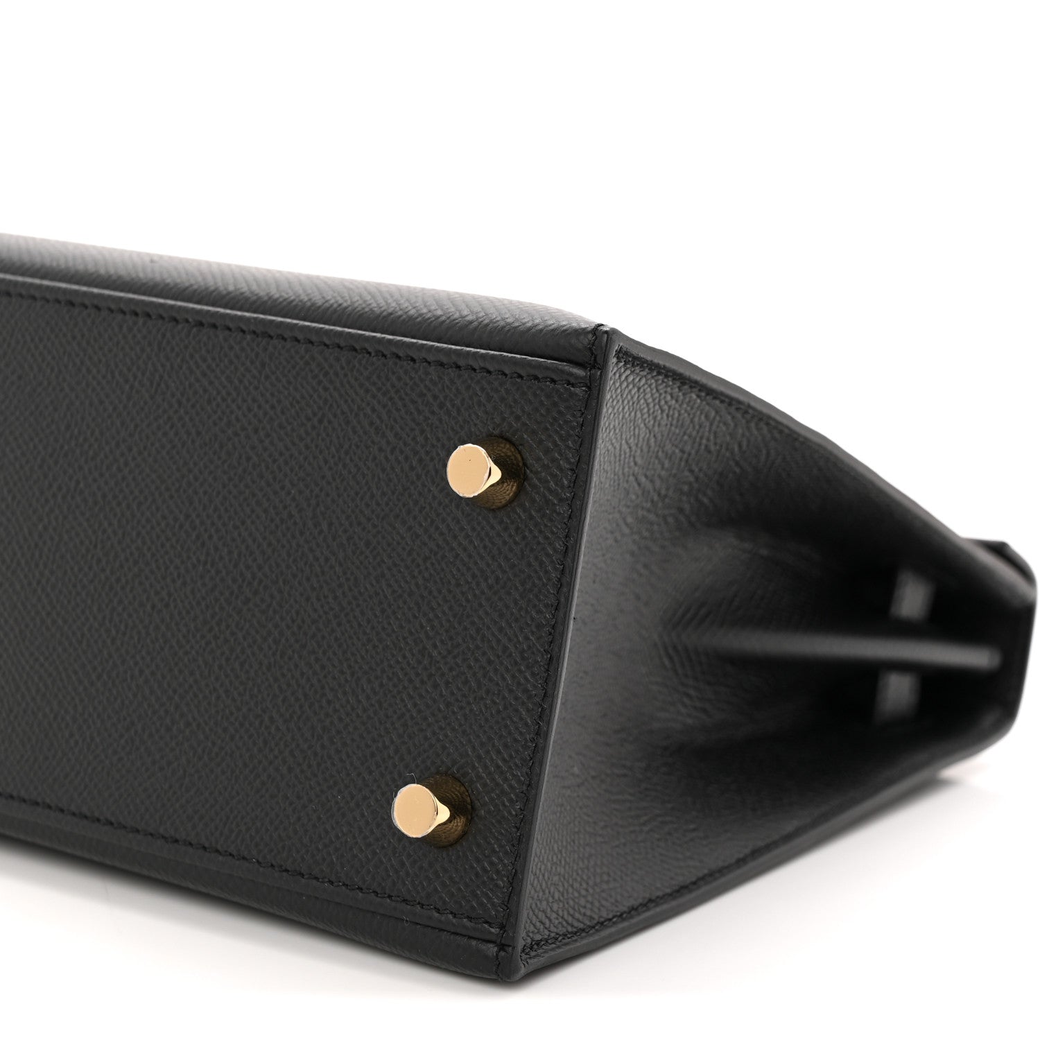Hermes Epsom Kelly Sellier 25 Black 10 of 11