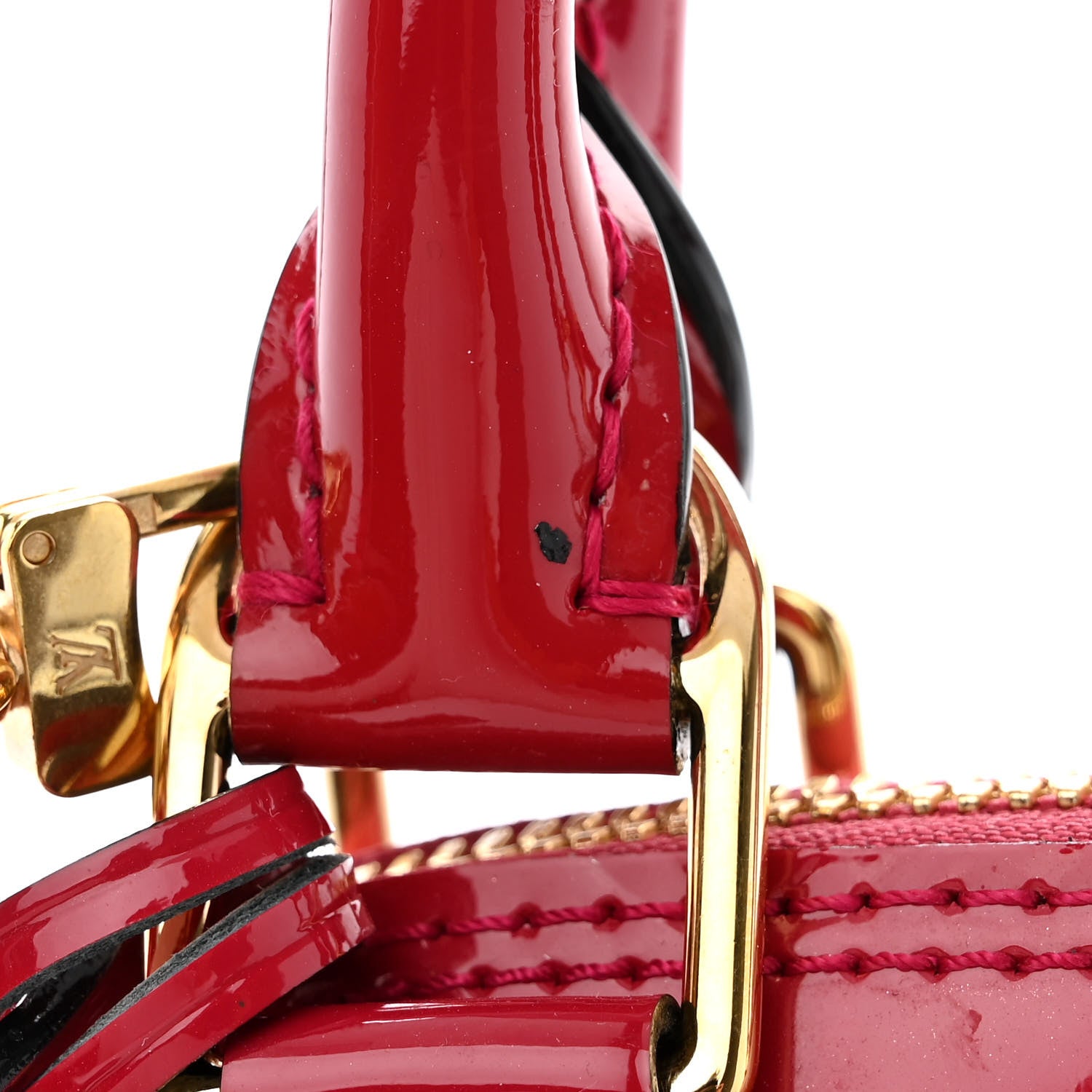 Louis Vuitton Vernis Alma BB Rose Indien 12 of 13