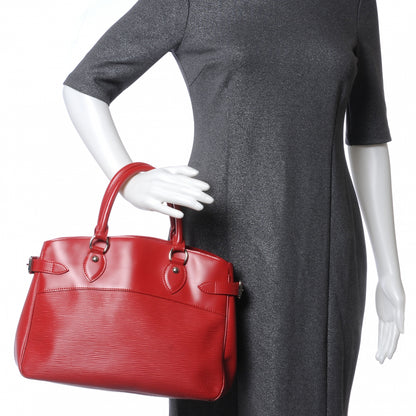 Louis Vuitton Epi Passy PM Red 2 of 10