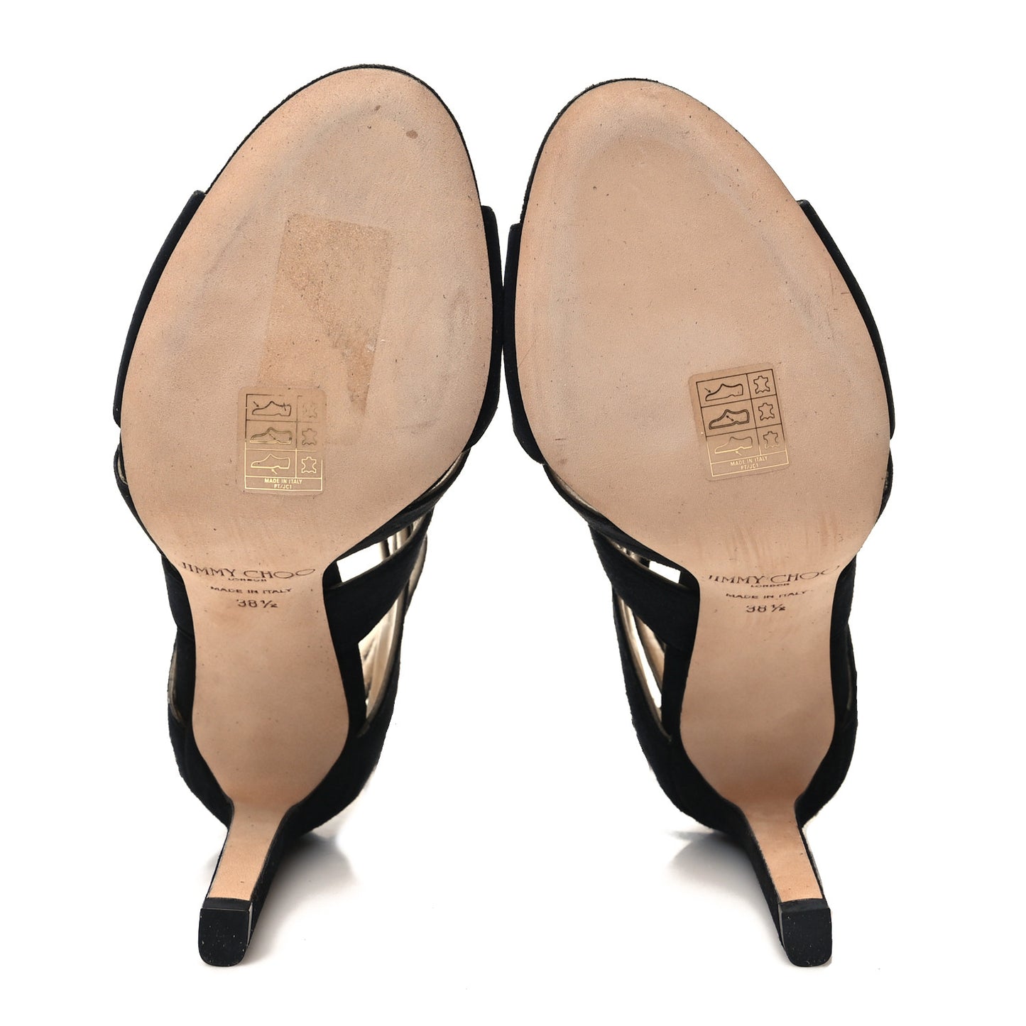Suede Hitch 100 Lace Up Sandals 38.5 Black