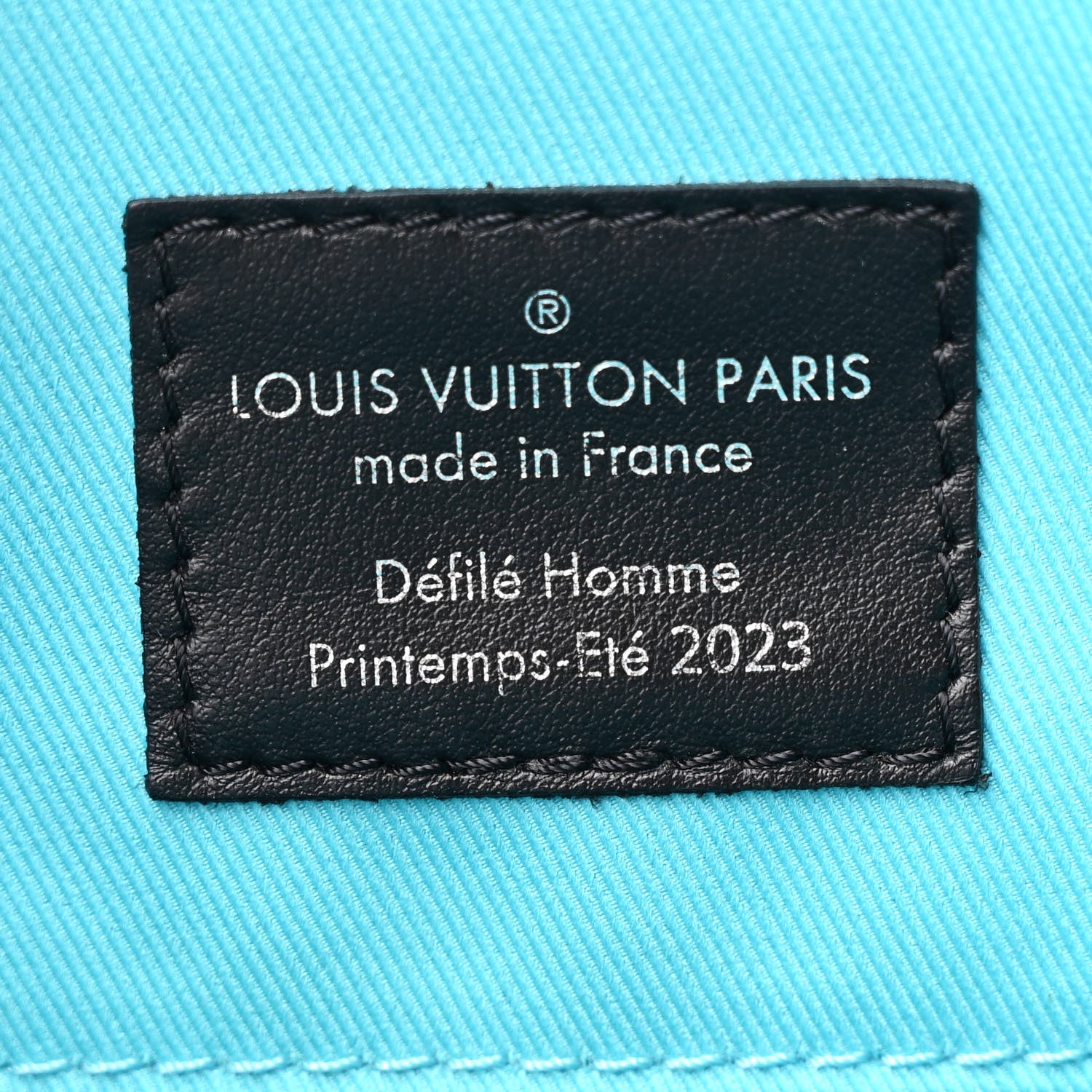 Louis Vuitton Monogram Playground Christopher MM Backpack Black Blue 6 of 9