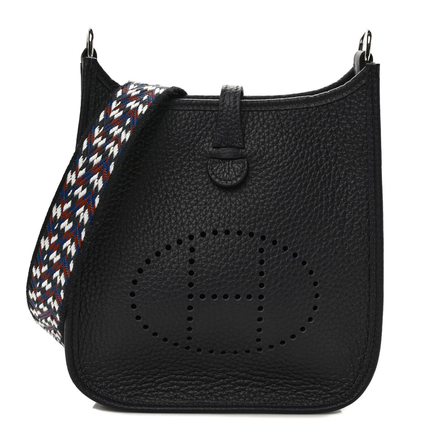 Taurillon Clemence Zigzag Evelyne TPM Caban Black Bleu Zellige Indigo