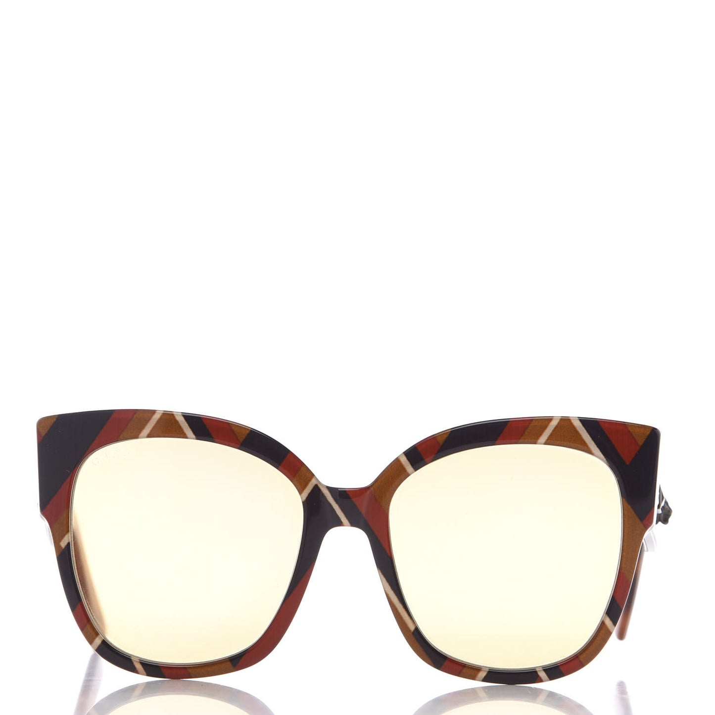 Acetate Square Frame Sunglasses GG0059S Multicolor