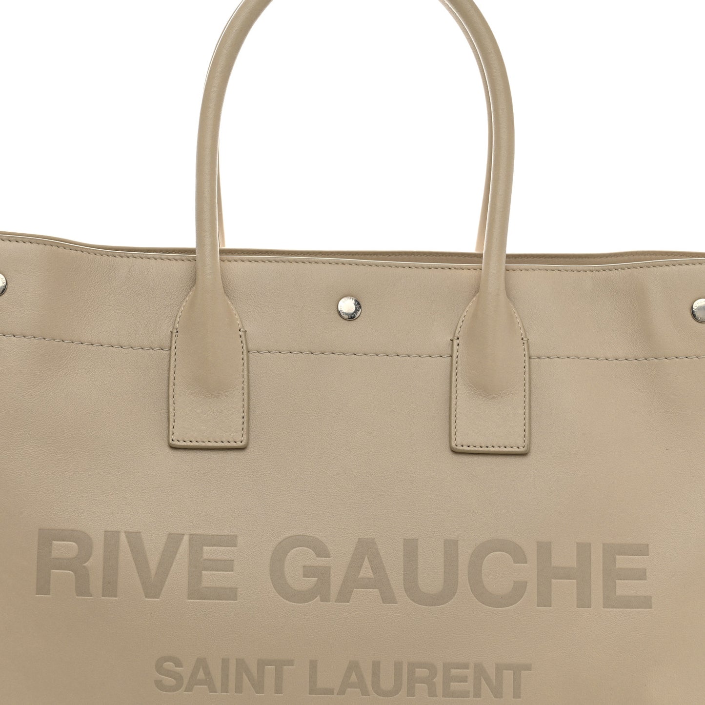 Vitello Large Rive Gauche Tote Sea Salt