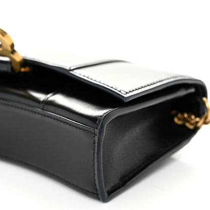 Balenciaga Shiny Box Calfskin Hourglass Chain Bag Black 9 of 9