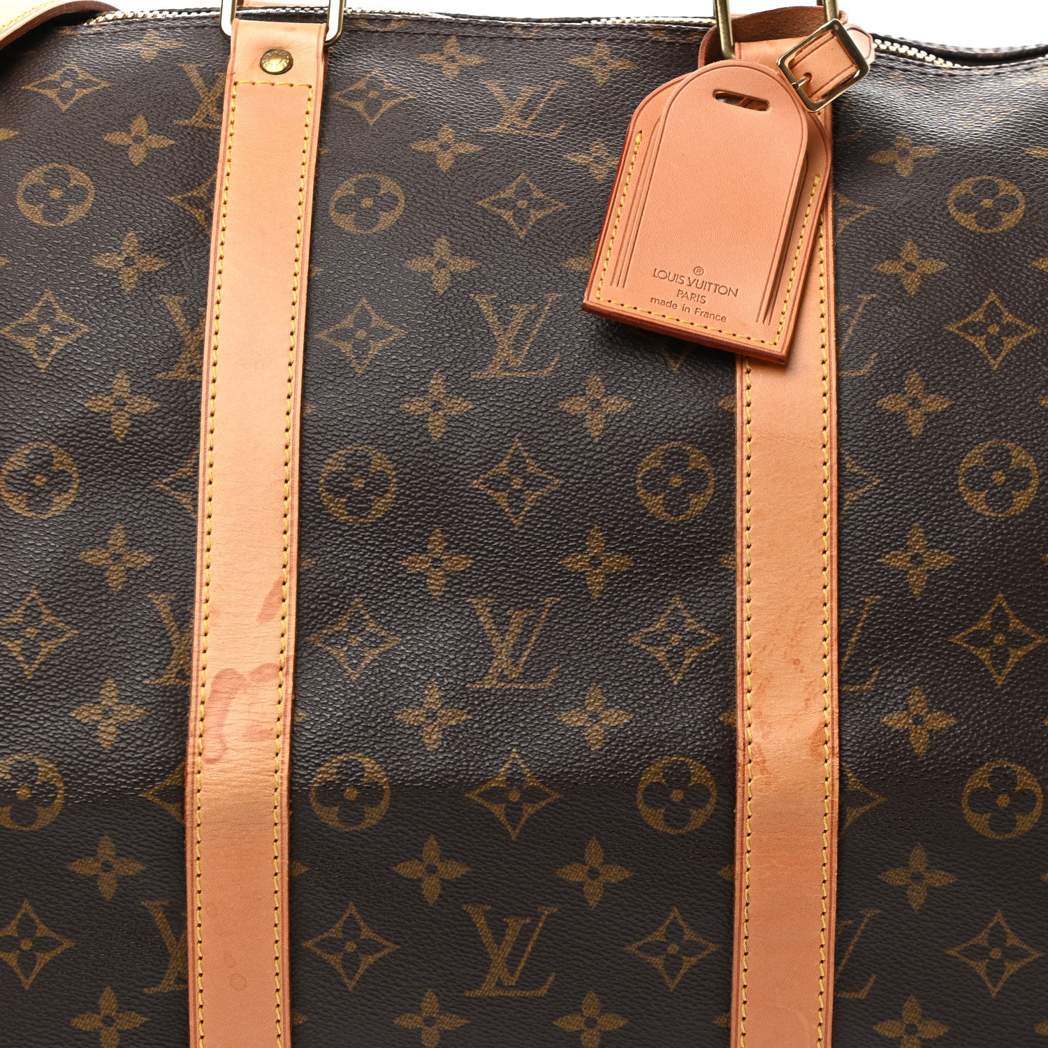 Louis Vuitton Monogram Keepall Bandouliere 55 8 of 15