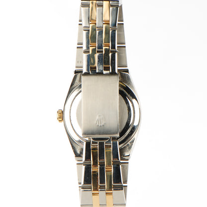 Rolex Stainless Steel 18K Yellow Gold Diamond 36mm Oysterquartz Datejust Watch Champagne 17013 3 of 8