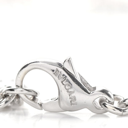 Bulgari 18K White Gold Diamond Parentesi Lariat Necklace 4 of 5