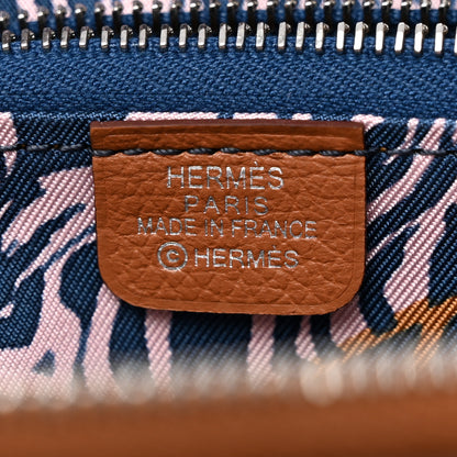 Hermes Evercolor Silk'In Compact Wallet Gold 6 of 9